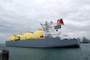 Australian LNG tanker © EPA/TAIWAN CPC / HANDOUT