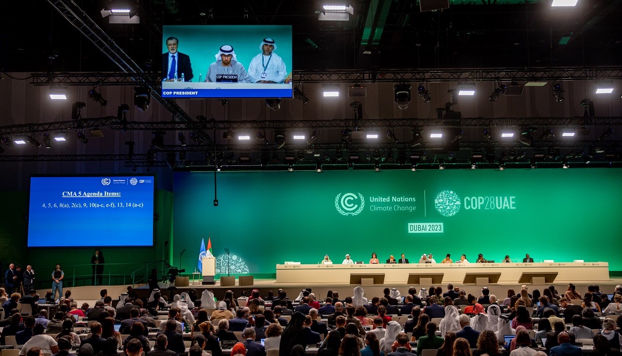 Η Διάσκεψη του ΟΗΕ για την Κλιματική Αλλαγή στο Ντουμπάι, COP28 © EPA/MARTIN DIVISEK