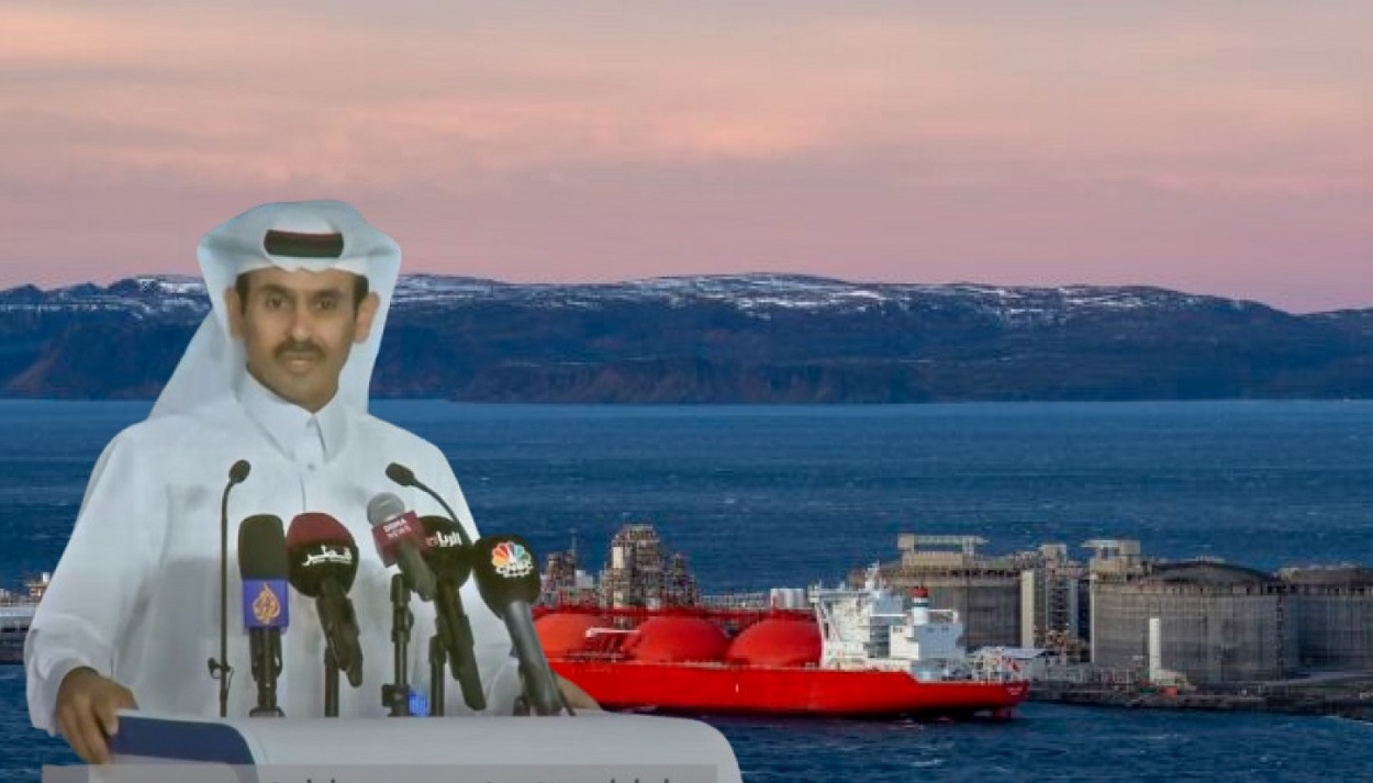 O CEO του QatarEnergy, Saad Sherida al-Kaabi ©Youtube. com print screen/ EPA/Fredrik Varfjell/ Energygame.gr