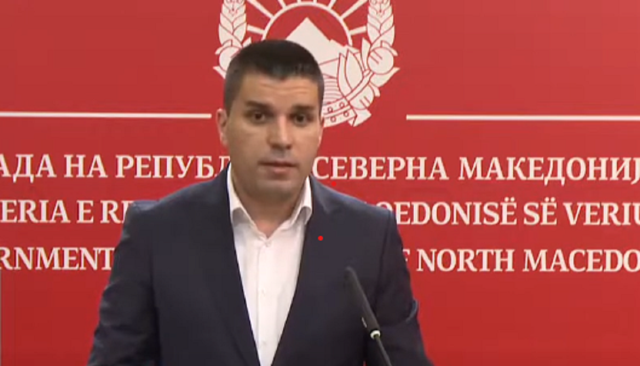 Ο υπουργός Γεωργίας, Δασών και Διαχείρισης Υδάτων, Ljupčo Nikolovski © Youtube/Printscreen