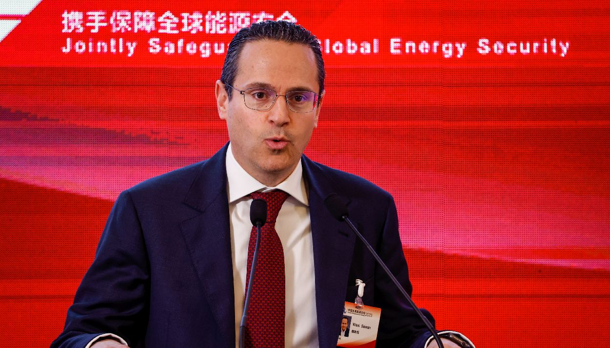 Ο διευθύνων σύμβουλος της Shell Wael Sawan © EPA/MARK R. CRISTINO
