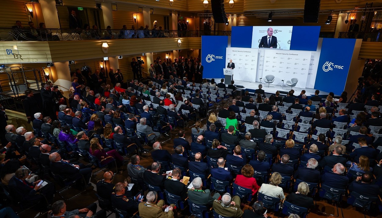 Η Διάσκεψη Ασφαλείας του Μονάχου (MSC) © EPA/ANNA SZILAGYI