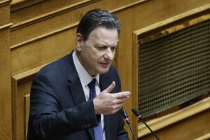 Ο υπουργός Περιβάλλοντος και Ενέργειας Θόδωρος Σκυλακάκης © Eurokinissi