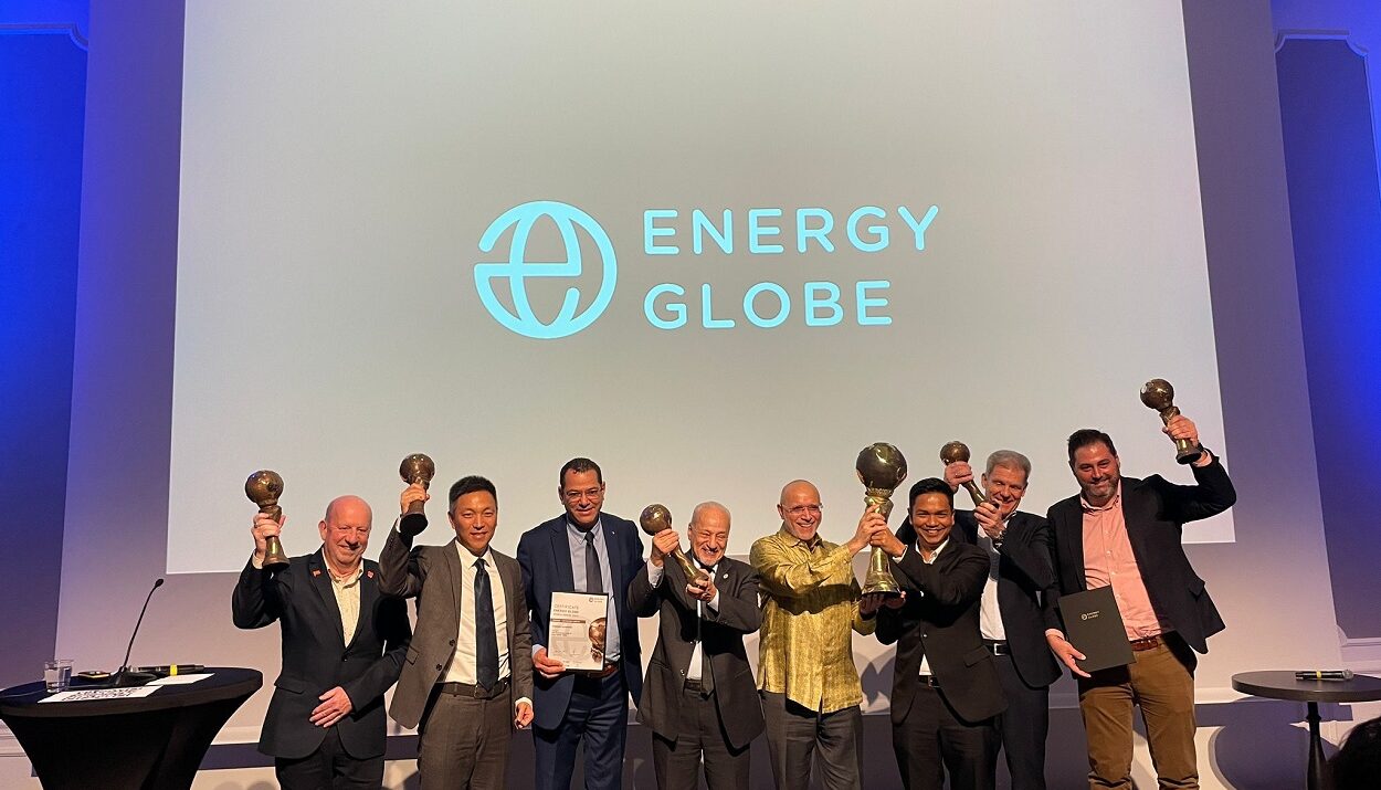 ΗΛΕΚΤΩΡ βραβείο από το Energy Globe World Award 2023 ©ΔΤ