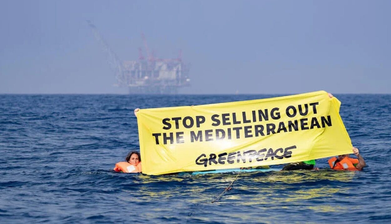 stop selling out the Mediterranean ©Greenpeace