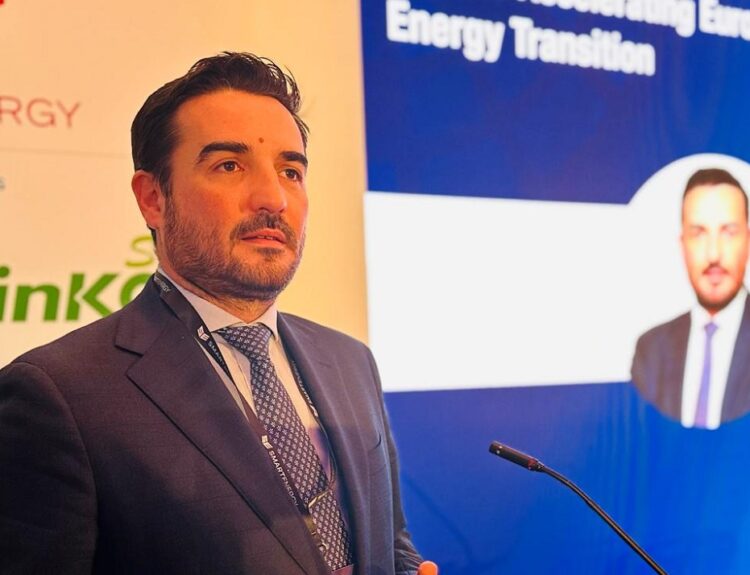 Ο Πρόεδρος της SolarPower Europe, Αριστοτέλης Χαντάβας ©ΔΤ