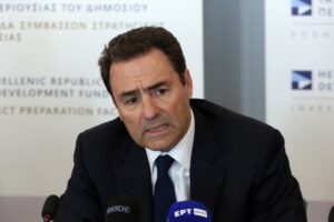 Ο διευθύνων σύμβουλος του ΤΑΙΠΕΔ Δημήτρης Πολίτης © ΑΠΕ-ΜΠΕ/Αλέξανδρος Μπελτές