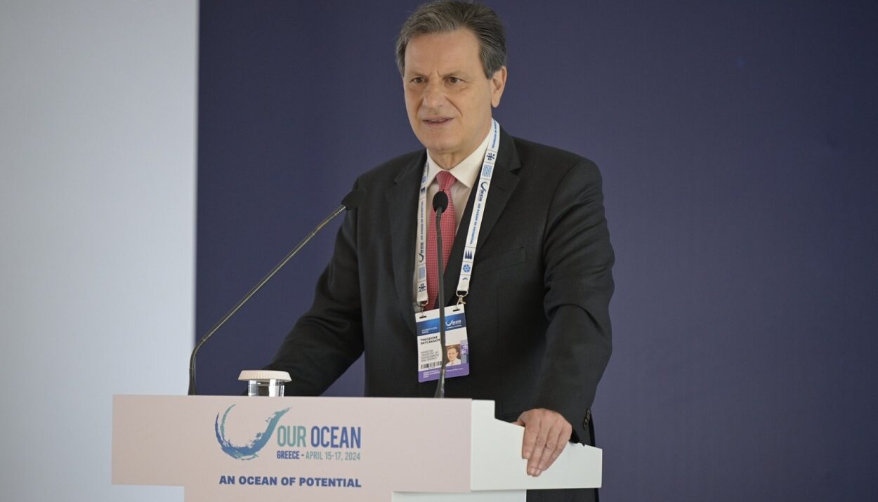 Θεόδωρος Σκυλακάκης στο Our Ocean Conference ©ΔΤ