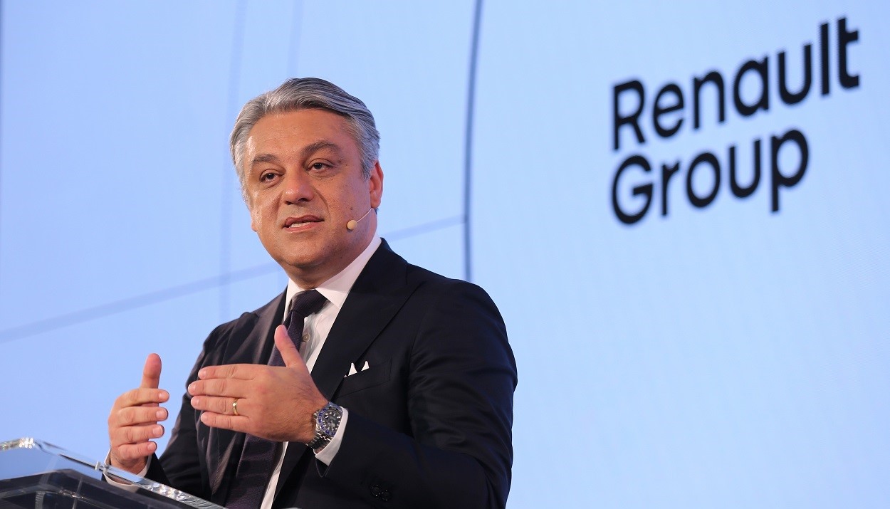 O CEO της Renault, Λούκα ντε Μέο © EPA/ISABEL INFANTES
