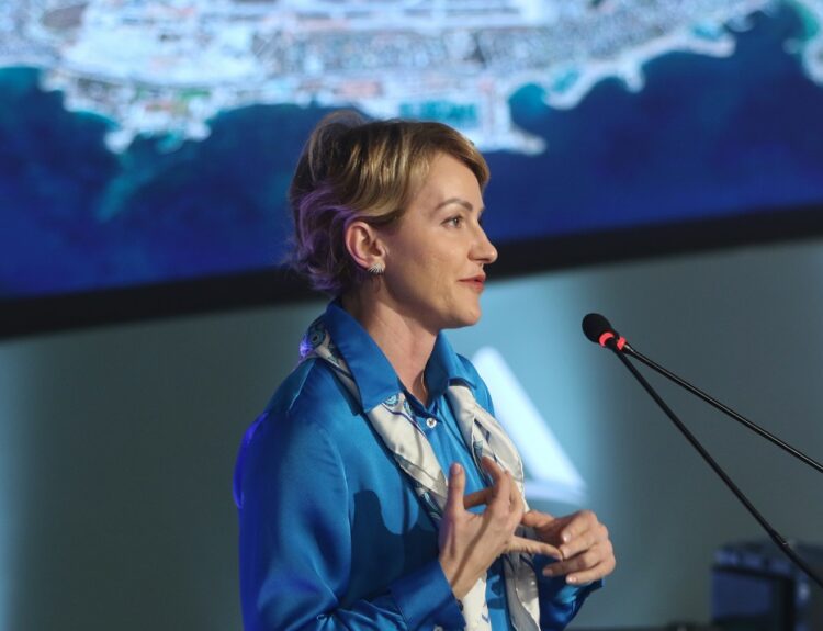 Η υφυπουργός Περιβάλλοντος και Ενέργειας, Αλεξάνδρα Σδούκου © EUROKINISSI