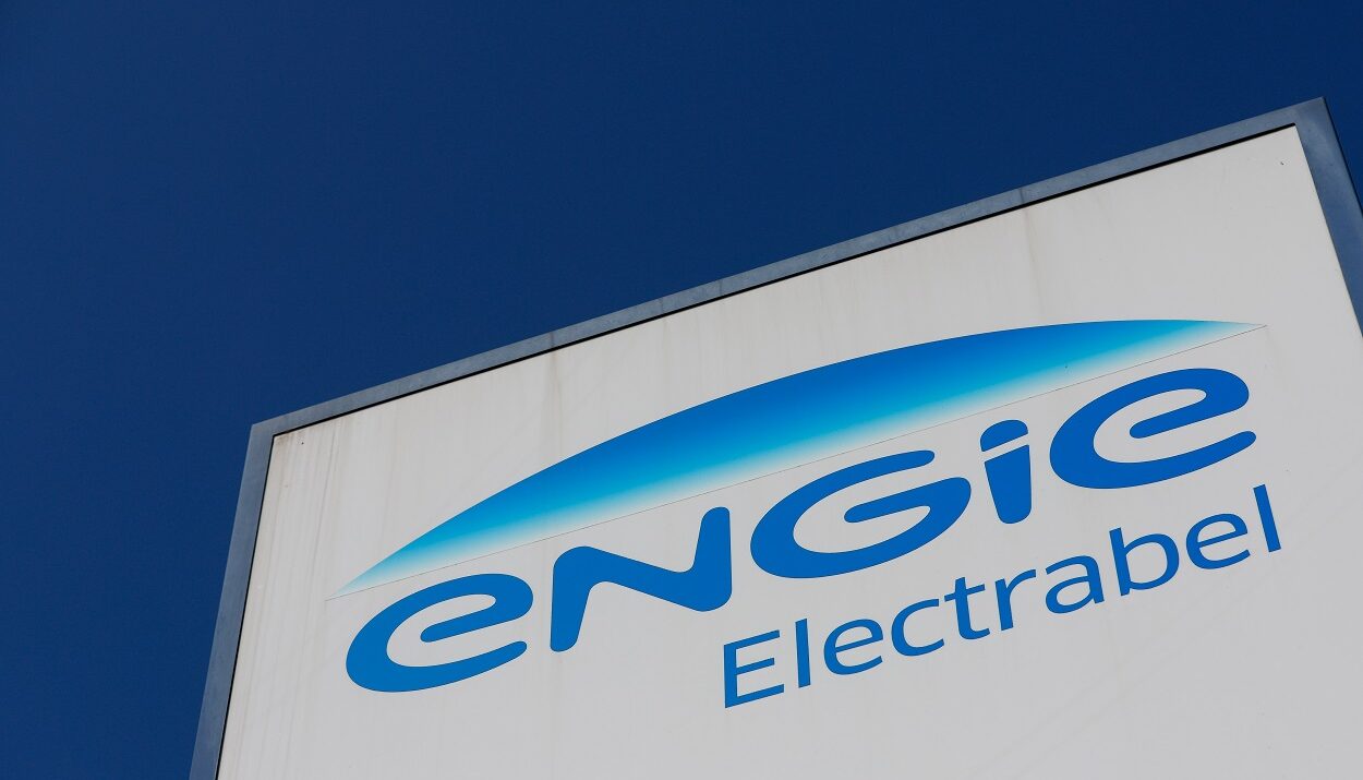 Engie logo ©EPA/STEPHANIE LECOCQ