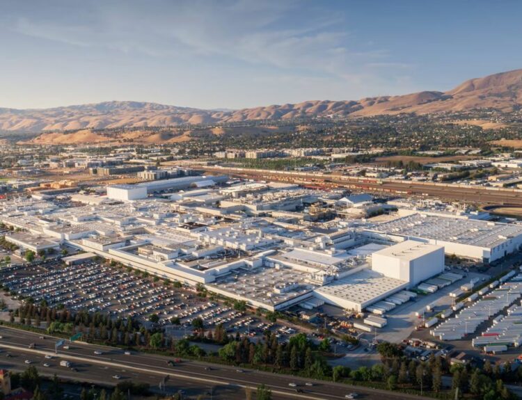 Το εργοστάσιο της Tesla στο Fremont της Καλιφόρνια © tesla.com