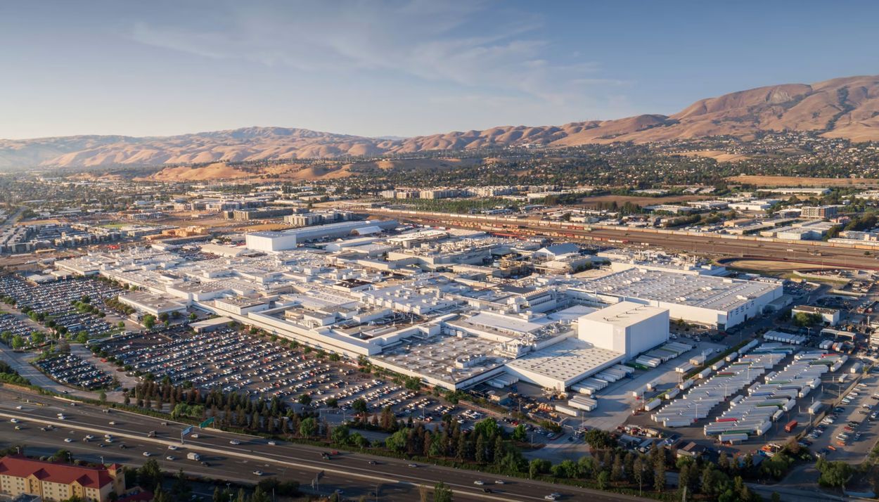 Το εργοστάσιο της Tesla στο Fremont της Καλιφόρνια © tesla.com