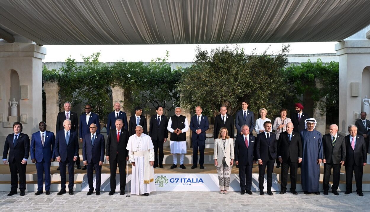 Στην Απουλία της Ιταλίας η Σύνοδος Κορυφής των G7 © EPA/CIRO FUSCO