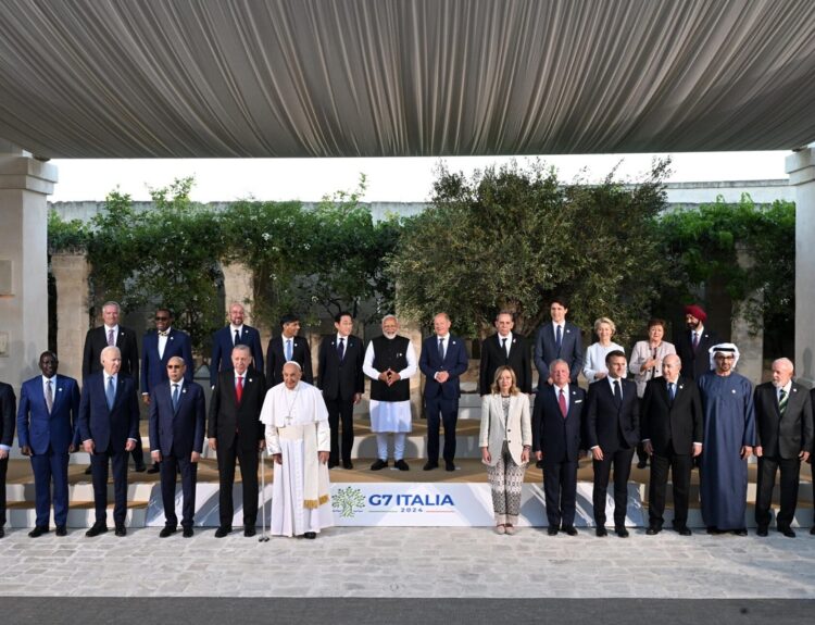 Στην Απουλία της Ιταλίας η Σύνοδος Κορυφής των G7 © EPA/CIRO FUSCO