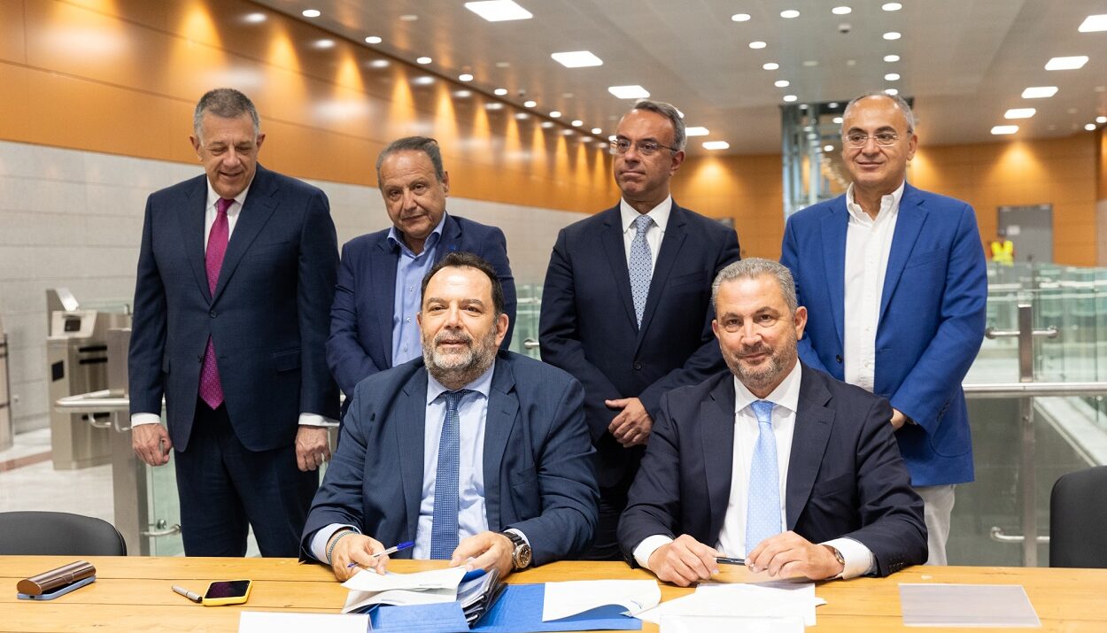 Υπογραφή σύμβασης μεταξύ της Άκτωρ με την Ελληνικό Μετρό ©ΔΤ (Intrakat)