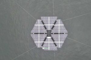 RWE, Πλωτό φωτοβολταϊκό ©https://www.rwe.com/en/press/rwe-offshore-wind-gmbh/2024-07-04-solarduck-and-rwe-successfully-install-offshore-floating-solar-pilot-meganser/