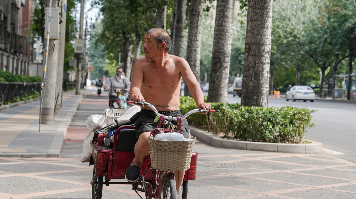 Καύσωνας, Κίνα © EPA/WU HAO