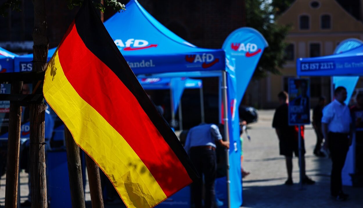 Το ακροδεξιό κόμμα AfD της Γερμανίας © EPA/HANNIBAL HANSCHKE