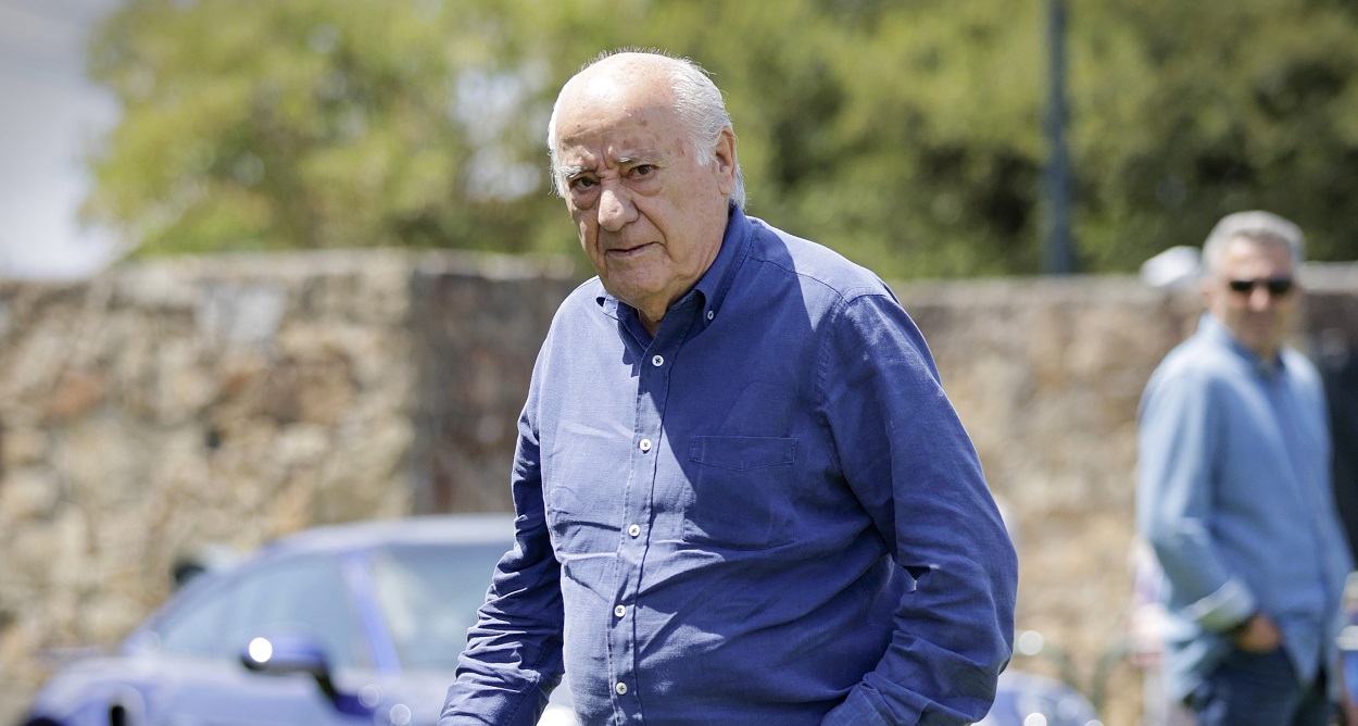 Ο ιδρυτής της Zara, Αμάνθιο Ορτέγα (Amancio Ortega) © EPA/Cabalar