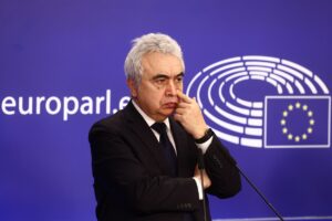 Ο Fatih Birol © EPA/STEPHANIE LECOCQ