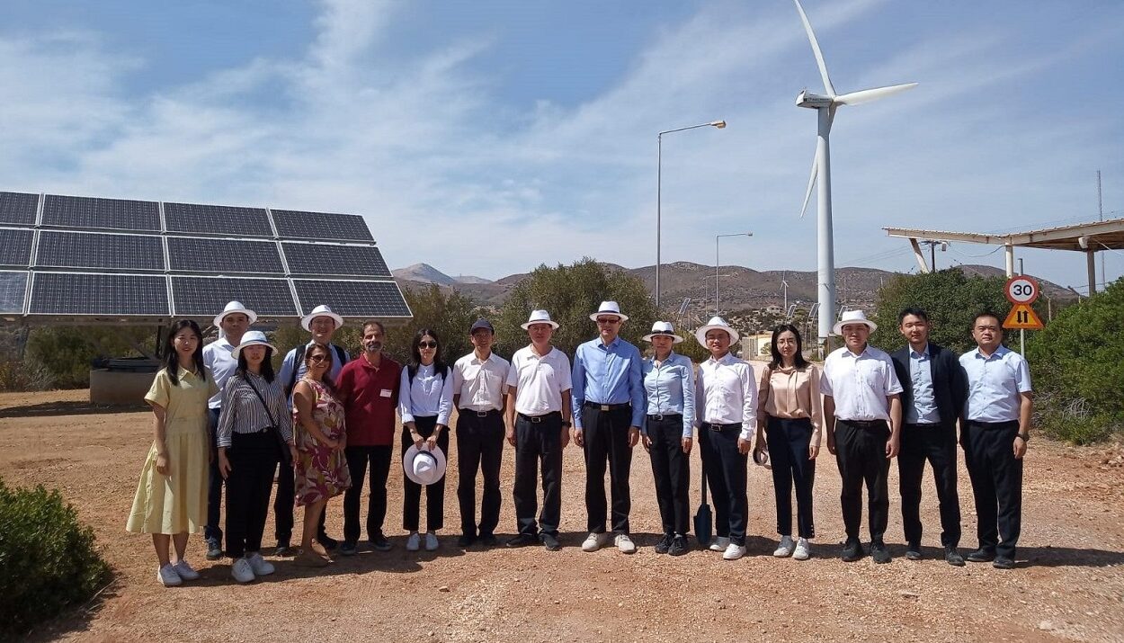 Συνάντηση ΚΑΠΕ με Κινέζους εκπροσώπους © Centre for Renewable Energy Sources and Saving (CRES) - LinkedIn