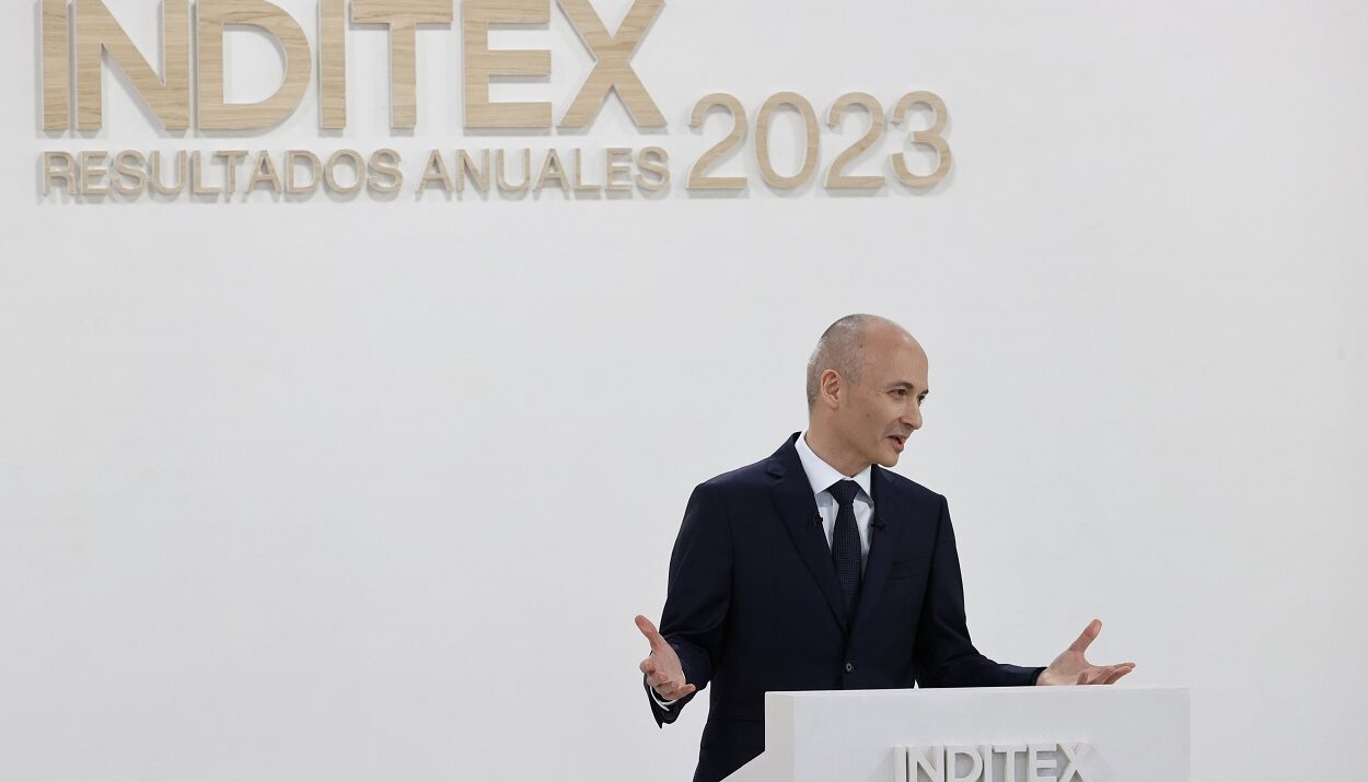 Ο διευθύνων σύμβουλος της Inditex Oscar Garcia Maceiras © EPA/KIKO DELGADO