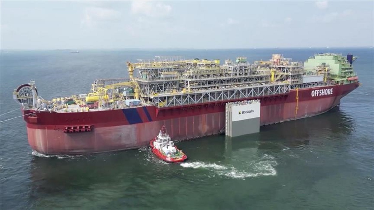 Το πρώτο FPSO της Τουρκίας © www.aa.com