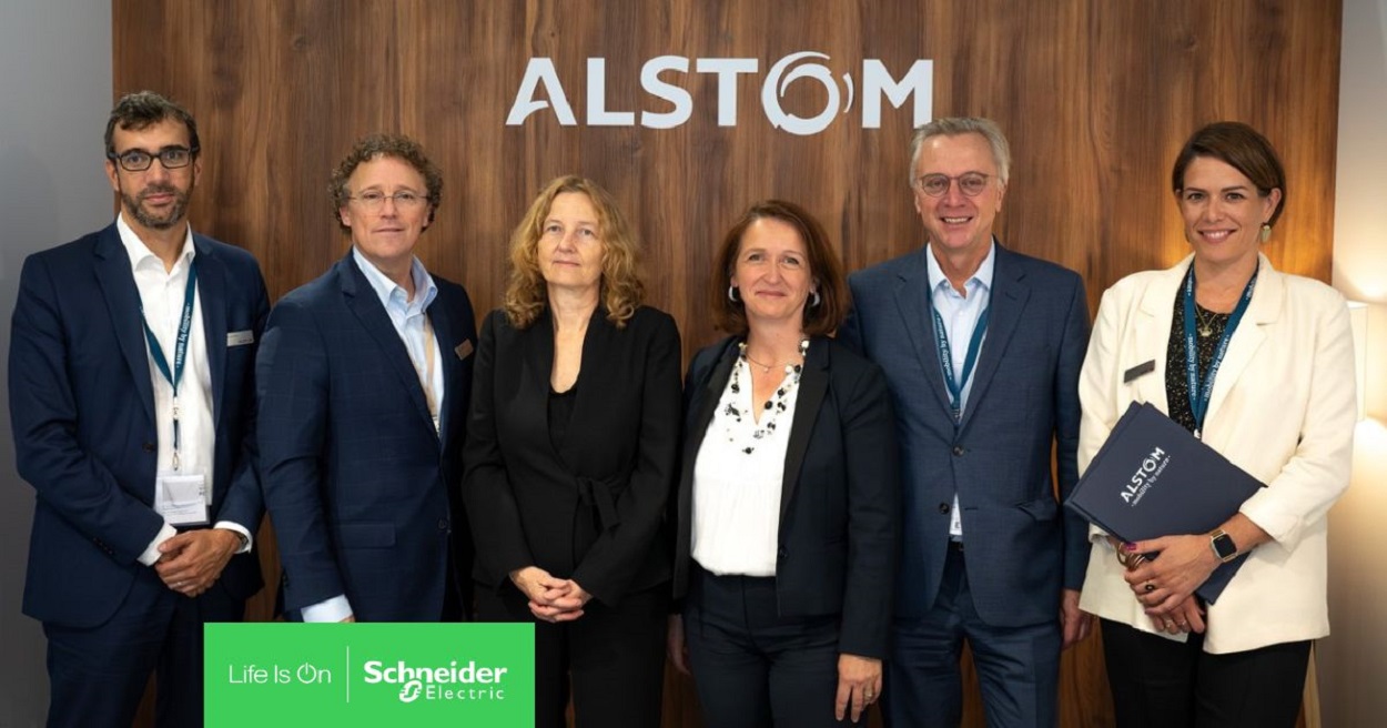 SCHNEIDER ELECTRIC, ALSTOM