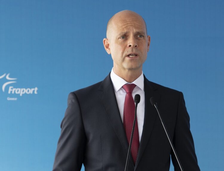 ALEXANDER ZINELL, CEO ΤΗΣ FRAPORT GREECE