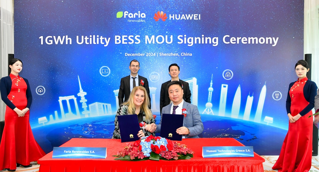 HUAWEI, FARIA RENEWABLES