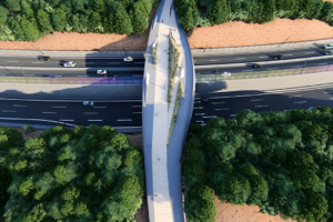 Flyover, Νέα Ανατολική Περιφερειακή Οδός Θεσσαλονίκης © ΥΜΕ (Large) / ΟΜΙΛΟΣ ΑΒΑΞ